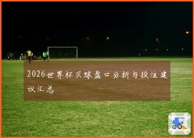 2026世界杯买球盘口分析与投注建议汇总